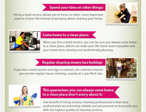 An Infographic On The Benefits To Using A Kansas City House Cleaning Company